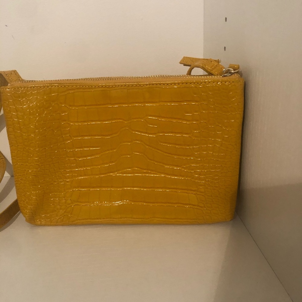 brand new Joe Fresh yellow crossbody